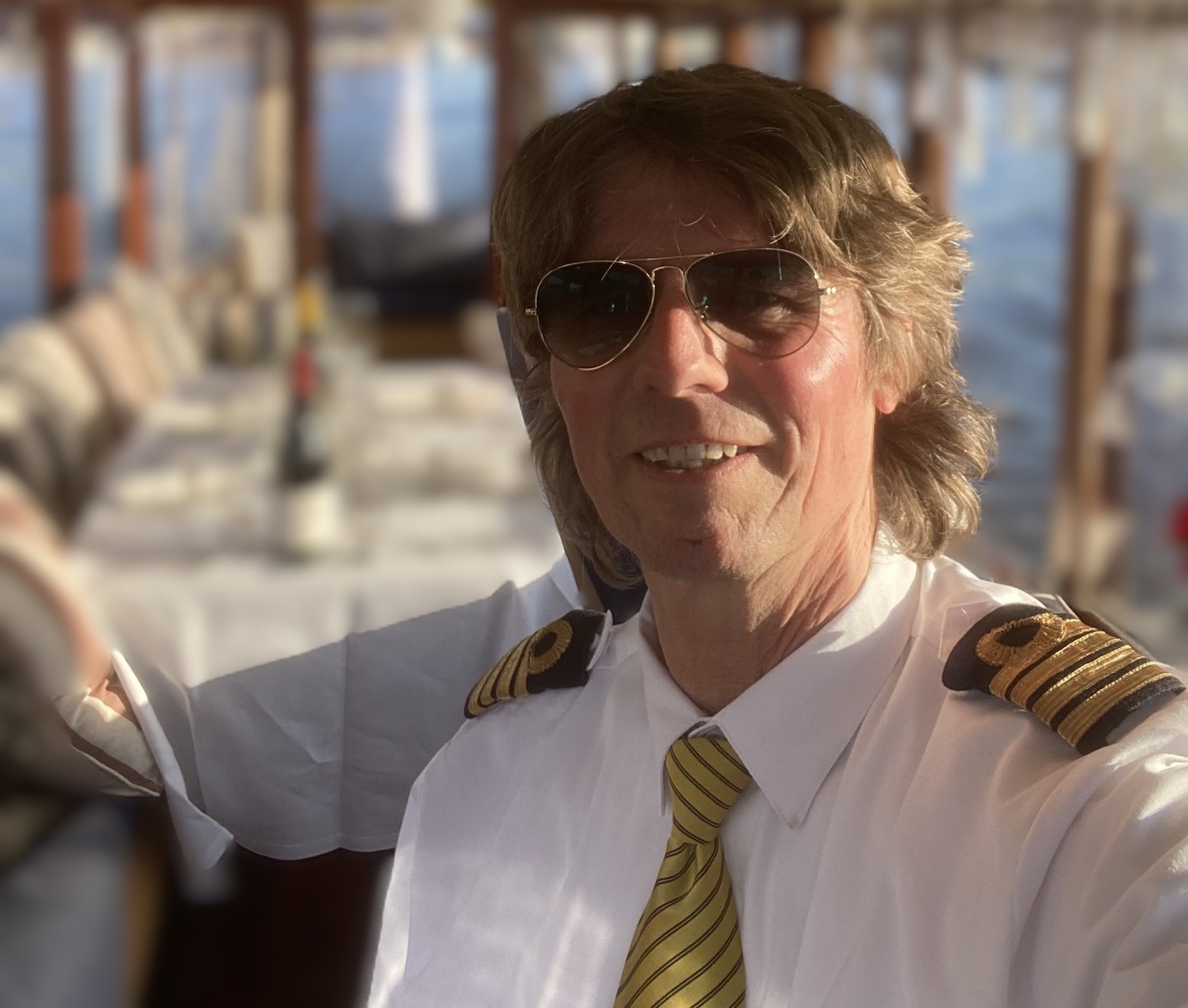 Captain Gus of VIP Canal Tours Amsterdam