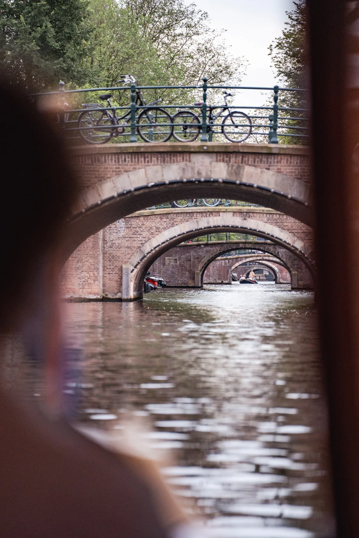 Fine dining on a private canal cruise in Amsterdam