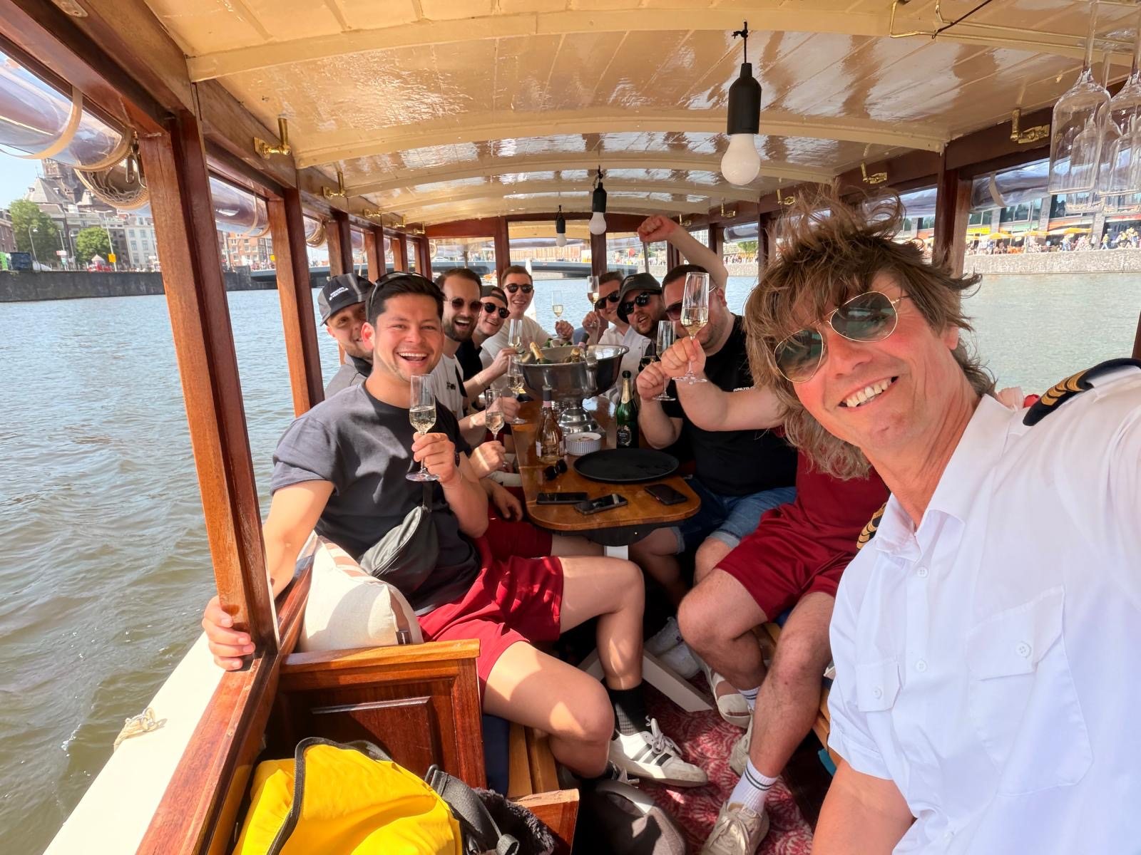 Private drinks cruise