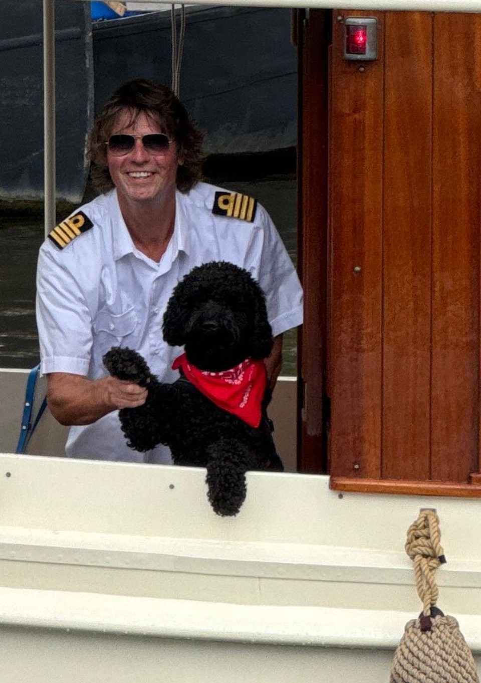Captain Gus of VIP Canal Tours Amsterdam